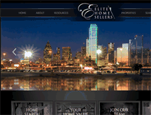 Tablet Screenshot of elitehomesellers.com